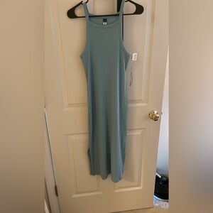 Old navy ribbed midi dress